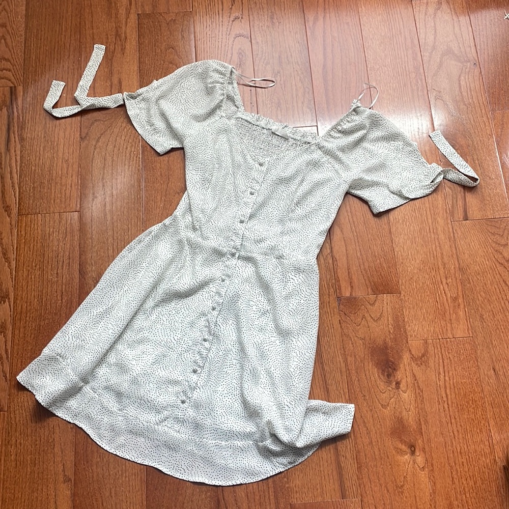 Sienna Sky Off The Shoulder Dress